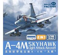 Magic Factory MGF5002 1/48 US A-4M Skyhawk Light Attack Airplane Plastic Model