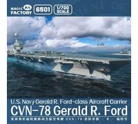 Magic Factory 6501 USN Gerald R.Ford Aircraft Carrier CVN-78 1:700 Model Kit