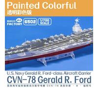 Magic Factory 6502 USN Gerald R. Ford Aircraft Carrier Painted 1:700 Model Kit