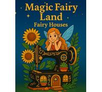 Magic Fairy Land: Fairy Houses coloring book