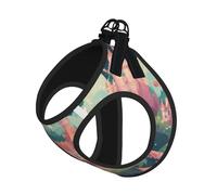 Magic Fairy Tale Castle Adjustable Reflective Harness Leash Set For Cats And Dogs, Soft Breathable Mesh Vest With Escape-Proof Design For Small Pets