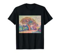 Magic Fantasy Tree Paul Signac Art Painting Pointillism T-Shirt
