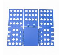 Magic Fast Speed Clothes Flip Folding Board Blue Organiser, 31 x 23.5 cm for Adult Shirt T-Shirts and Laundry, Easy and Quick Clothing Folding Tool for Home, Wardrobe Storage and Travel Use