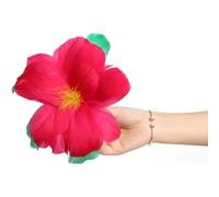 Magic Feather Flower Vanishing Stage Magic Tricks Set Pull Device Appearing Flower from Sleeve Gimmick Props
