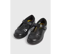 Magic Feet Black Unicorn Leather T Bar Shoes 2