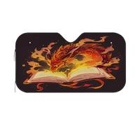 Magic Fiery Dragon Car Windscreen Sun Shade Front Window Sunshade Visor S