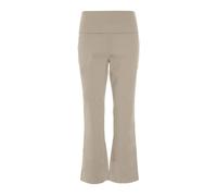 Magic Flare Trousers Stone - female - Bitte Kai Rand - Wide Trousers - Beige - L - Trousers L
