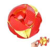 Magic Flipping Sphere - 8cm Colorful Portable Hand Toy, Smooth Multifunctional Retractable Ball | Sensory Fidget Stress Relief Entertainment Toy For Kids Adults Party Game Office Travel Relaxation