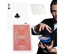 Magic Floating Flying Cards,Funny Tricks Prank Cards Prop - Reusable Floating Flying Playing Card For, Family Gathering, KTV, School Talent Show