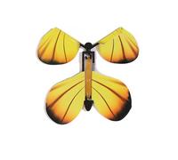 Magic Flying Butterfly - Spring Powered Rubber Toy, Surprise Wind Up Fairy Insęct | Funny Gift Idea For Children Birthday Holiday Party Play Fun Collectible Classic Style Easy T Use Multiple Colour