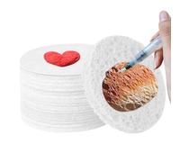 Magic Foam Texture Paper - 10 Pieces, 3D-Squeezing White Cellulose Cards, Foam Texture Painting Paper | Creative Craft for Kids, School Projects & Home Painting