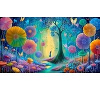 Magic-Forest 1000 Piece Jigsaw Puzzles for Adults Educational Games Jigsaw Puzzle Home Decoration for The Whole for Women, Gifts for Men 38x52cm/1000pcs