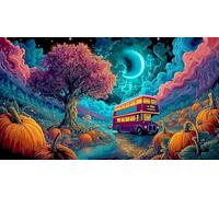 Magic-Forest 1000 Pieces Jigsaw Puzzles for Adults Challenging Game Jigsaw Puzzle Home Decoration for Adults and Kids Age 12 Years Up 75x50cm/1000pcs