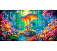 Magic-Forest 1000 Pieces Jigsaw Puzzles for Adults Family Challenge Toys Jigsaw Puzzle Home Decoration for Adults and Kids Age 12 Years Up 38x52cm/1000pcs