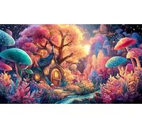 Magic-Forest 1000 Pieces Jigsaw Puzzles for Adults Family Challenge Toys Jigsaw Puzzle Home Decors for Adults and Kids Age 12 Years Up 38x26cm/1000pcs