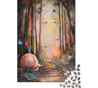 Magic Forest1000 Piece Impossible for Adults Games Gifts Kids Challenge JigsawSnail Party