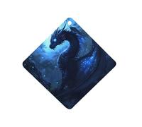 Magic Forests Dragon Car Air Freshener Decorative Hanging Aromatherapy Tablets for Car Trucks Rhombus