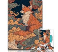 Magic Fox 2000 Piece Jigsaw Puzzle for Adults And Teenagers,Help The Brain Exercise Addictive Toys to Cultivate Patience Suitable for Couples 70x100cm