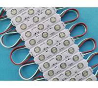 Magic Full Color LED Light Module SMD 5050 DC12V 3 led 0.72W WS 2811 Injection Waterproof IP65 75mm*15mm*5mm (1000 modules) (IC: 2811)