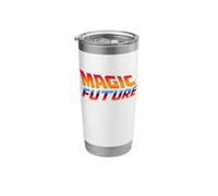 Magic Future Retro 80s Aesthetic Design Stainless Steel Insulated Tumbler