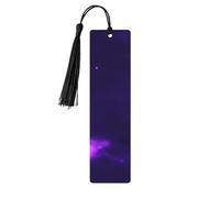 Magic Galaxy Sky Print Wooden Bookmarks Beautiful Notebook Accessories for Men Women Book Lovers
