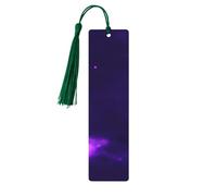 Magic Galaxy Sky Print Wooden Bookmarks Beautiful Notebook Accessories for Men Women Book Lovers