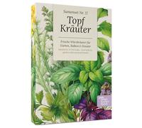 Magic Garden Seeds - Pot Herbs: Your Mini Herb Garden for Balcony & Kitchen - Seed Box with 9 Aromatic Herbs