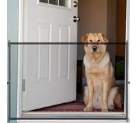 Magic Gate Portable Indoor Barrier Net for Dogs - Isolation Mesh Safety Gate for Doorways and Hallways - Pet and Baby Play Area