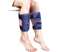 Magic Gel 2pcs Hot & Cold Shin Packs for Shin Splint Relief | Flexible Ice Packs for Leg Pain & Inflammation | Reusable Therapy Gel for Runners & Athletes | Hot & Cold Therapy for Shin Pain Relief