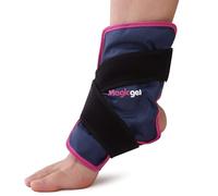 Magic Gel Ankle Ice Pack Wrap - Flexible Hot & Cold Packs - Ice Packs for Ankles and Heel - Foot Cryotherapy Icepack Wrap - Alternative to Ice Socks or Cooling Socks for Cold Feet