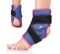 Magic Gel Ankle Ice Pack Wrap for Swelling, Reusable Hot and Cold Therapy, Foot Ice Pack for Ankle Injuries & Achilles Tendonitis Relief