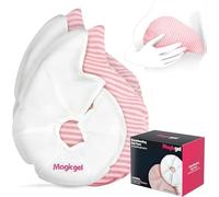 Magic Gel Breast Cooling Pads - Ice Gel Nipple Compresses to Help with Mastitis When Breastfeeding or as Breast Warmer for Better Milk Flow - Mami Accessories Burst Compresses