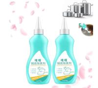 Magic Gel Cleaner for Pots and Pans,Magic Gel Cleaner for Pot Bottom,Bottom of The Pot Black Scale Remover,Rust Remover