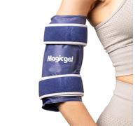 Magic Gel Elbow Ice Pack Wrap - Reusable and Adjustable Arm Compression Sleeve for Injuries Sports Injury Men Women - Flexible and Easy to Freeze Cold Compress