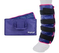 Magic Gel Horse Ice Pack - Cooling Leg Wraps for Hock, Ankle, Knee, Legs, Boots, and Hooves - Single Ice Boot