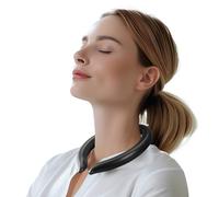 Magic Gel Ice Neck Cooler - Ice Cooling Neck Ring - Cooling Tube Ring - Wrap Around to Keep Cool - Reusable with Tap Water - Cool Relief from Heat - Ergonomic Design