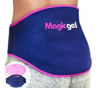 Magic Gel Ice Pack for Back Pain Relief | 2 Pack Lower Back Gel Wrap for Hot or Cold Therapy | Relief for Lower Lumbar, Sciatic Nerve, Herniated or Degenerative Disc, Coccyx, Tailbone Pain