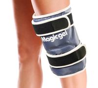 Magic Gel Ice Pack for Knees - Reusable Cold Wrap for Injuries - Soft Flexible Cooling for Icing Knee, Elbow, Calf, Wrist - Adjustable Wraparound Straps