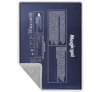 Magic Gel Large Ice Gel Pack | 11 in x 15 in | Cold Compress Ice Pack | Reusable Ice Packs for Injuries, Knee, Back, and Shoulder Pain Relief, Inflammation, Post-Op and More - Grey