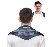 Magic Gel Neck Ice Pack - Shoulder Ice Pack - Cooling Neck Wrap - Cooler Ring - Flexible and Reusable Cold Pad - Lightweight & Comfortable - One Size Fits Most (Grey)