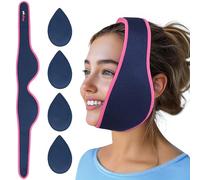 Magic Gel Wisdom Teeth Ice Pack - Reusable Hot & Cold Therapy Wrap for Jaw, Chin, and Face - Adjustable Compression for Post-Surgery Recovery, TMJ, and Dental Pain Relief