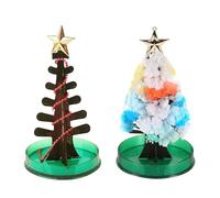 Magic Growing Crystal Christmas Tree,Christmas Eve Box Party Gift Favours,Crystals Science Kit Crystal Growing Kit Fun Stocking Filler,Loot Bag Fillers Lucky Dip for Boys and Girls (Colorful)