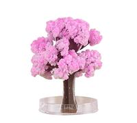 Magic Growing Tree DIY Crystal Christmas Tree Decoration, Blooming Paper Pink Tree, Creative Novelty Christmas Toy, Gifts for Children, Fun, Educational and Party (1 Piece)