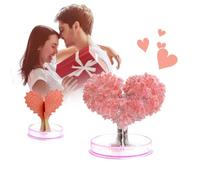 Magic Growth Tree Paper Trees - Water Growing Toys Flowering Heart Shape Paper Tree Heart Shape Paper Tree