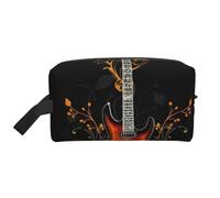 Magic GuitarLarge Capacity Cosmetic Organizer,Travel Makeup Bag for Women