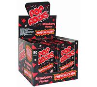 Magic Gum Pop Rocks Popping Candy Strawberry 7g (Pack of 50)
