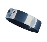 Magic - Hat Owl Sports Sweatband 15" Polyester Hairband Absorbent Quick-Dry Headband for Running, Yoga