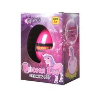 Magic Hatching Egg Toy (Unicorn/Mermaid/Bunny Rabbit) Birthday Gifts, Pre-Filled Easter Eggs, Easter Egg Hunt, Hatching Games, Hatch & Grow in Water, 3+ Years Old Kids, Growing Egg (Unicorn)