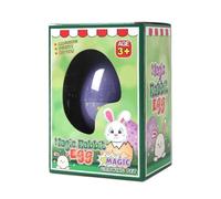 Magic Hatching Egg Toy (Unicorn/Mermaid/Bunny Rabbit) Birthday Gifts, Pre-Filled Easter Eggs, Easter Egg Hunt, Hatching Games, Hatch & Grow in Water, 3+ Years Old Kids, Growing Egg (Bunny Rabbit)