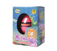 Magic Hatching Egg Toy (Unicorn/Mermaid/Bunny Rabbit) Birthday Gifts, Pre-Filled Easter Eggs, Easter Egg Hunt, Hatching Games, Hatch & Grow in Water, 3+ Years Old Kids, Growing Egg (Mermaid)
